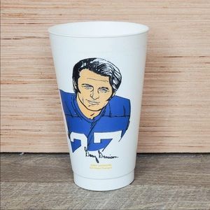 Gary Garrison Collectible Cup 1970s 7Eleven 7-11 Slurpee San Diego Chargers